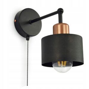 LAMPA ŚCIENNA KINKIET LOFT EDISON LED E27 382-KW1