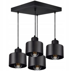 LAMPA SUFITOWA PLAFON ŻYRANDOL LOFT EDISON LED
