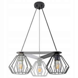 LAMPA WISZĄCA SUFITOWA ŻYRANDOL MIX LED 724-U3