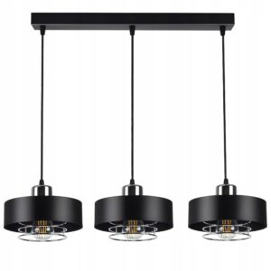 Lampa Żyrandol Led Sufitowa Wisząca VIGO II Chrom