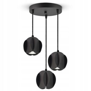 Lampa Wisząca Sufitowa Żyrandol Plafon SPOT 450-EZ3 GU10 LED Black