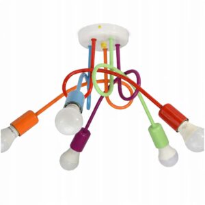 Lampa sufitowa wisząca żyrandol plafon dla dzieci