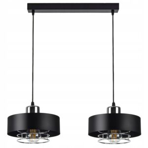 Lampa Żyrandol Led Sufitowa Wisząca VIGO II Chrom