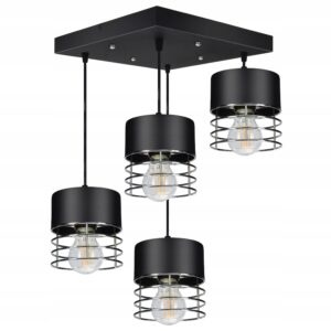 Lampa Żyrandol Led Sufitowa Wisząca VIGO III Chrom