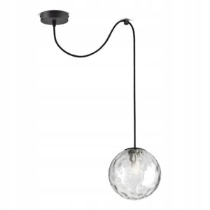 Lampa Wisząca Sufitowa Żyrandol Szklana Kula – S1 Texture LED G9 – Pająk