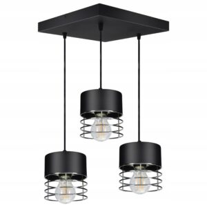 Lampa Żyrandol Led Sufitowa Wisząca VIGO III Chrom