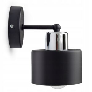 Lampa Ścienna Kinkiet Loft Edison LED Chrom