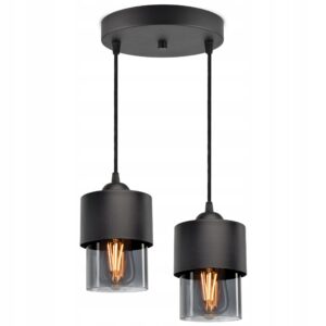 Lampa wisząca do stylowego salonu nad okrągły stół