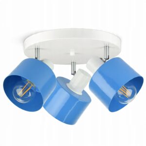 Lampa sufitowa Artlux E27 odcienie niebieskiego