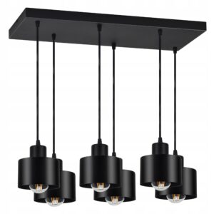 LAMPA SUFITOWA PLAFON ŻYRANDOL LOFT EDISON LED