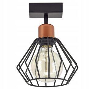 Lampa Plafon Loft Edison z Drutu Druciana 719-1