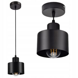 LAMPA SUFITOWA PLAFON ŻYRANDOL LOFT EDISON LED