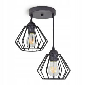 LAMPA WISZĄCA SUFITOWA ŻYRANDOL BRYLANT LED 724-E2
