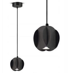 Lampa Wisząca Sufitowa Żyrandol Plafon SPOT 450-EZ1 GU10 LED Black