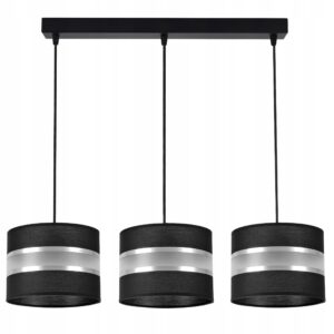 LAMPA WISZĄCA SUFITOWA ŻYRANDOL ABAŻUR NOWOCZESNA