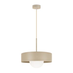 Lampa Wisząca Sufitowa ŻYRANDOL Loft Beżowa G9 Szklane Kule Modern LUXOLAR